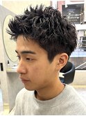 men's/MEN'S/メンズカット/メンズパーマ/郡山スパイキーショート