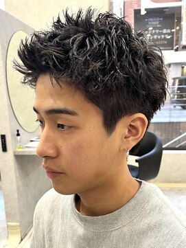 オゼル(OZEL) men's/MEN'S/メンズカット/メンズパーマ/郡山スパイキーショート
