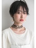 スモーキーカラー　ハッシュボブ