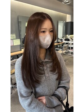ルーム プロデュースドバイ アミカ(Room produced by Amica) 韓国っぽレイヤースタイル