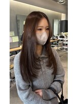 ルーム プロデュースドバイ アミカ(Room produced by Amica) 韓国っぽレイヤースタイル