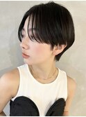 【PARK】ハンサムショート×グレージュブラック