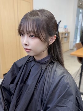 グリーン 町田(green) 【ミディアム】小顔になる顔まわりカット