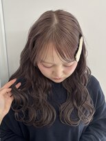 シベルバレー 横浜(sibell)&nbsp;ロングレイヤーカット顔周りレイヤーウルフハッシュカット韓国