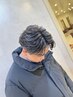 【岩崎大翼限定】メンズ限定曲がる縮毛矯正+カット+セット ¥10500