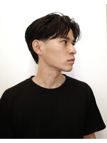 ゾーイボーイズ(ZOEY BOYZ)&nbsp;フェザーセンターパート × ナチュラル