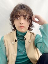 ピークアブー アヴェダ ギンザシックス(PEEK-A-BOO AVEDA GINZASIX) 【ウルフパーマ】黒髪ウルフ ウルフショート ウルフレイヤー◆