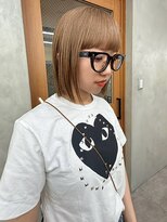 リアン(Lien) ケアブリーチ/ライトベージュ/ショートボブ