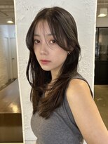 アビー 福岡天神(ABBEY)&nbsp;ロングヘアレイヤーカット前髪カット髪質改善トリートメント