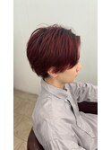 【メンズ】ブリーチ1回×ワインレッド！