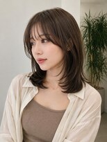 フォト イケブクロ(foto IKEBUKURO)&nbsp;結べる小顔ミディアムレイヤー/大人可愛いミディアム/池袋