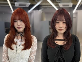 ウースス バイ リム((USUS byLIM))の写真/ケアブリーチで艶を守るデザインカラー。ブリーチなしWカラーでも、透けるような理想の髪色へ。