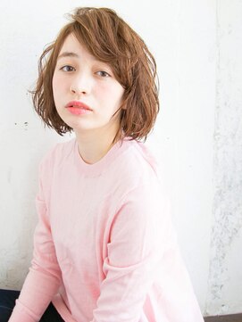 リリアン 青山(relian) ふんわり前髪のウェービーボブ☆relian青山