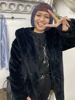 フィン(fin,)&nbsp;fin,/くびれヘア/似合わせカット/デザインカラー/ツートンカラー