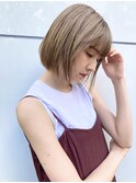 ベージュボブ
