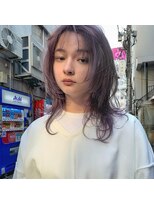 ミンクス 青山店(MINX) ウルフカットラベンダーアッシュ