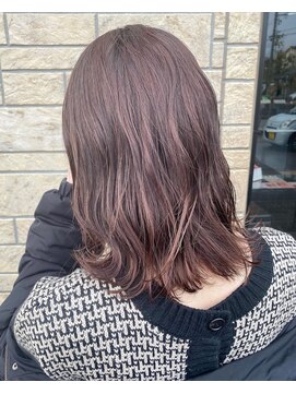 フィオーレ ヘアデザイン(FIORE hair design) ラベンダーグレージュ ピンクラベンダー