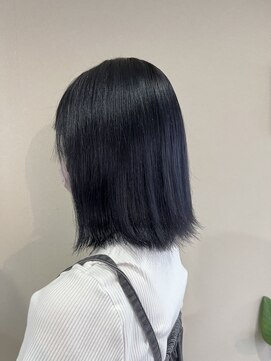 ヘアーアートミュージアム(Hair Art Museum) ブルーブラック♪