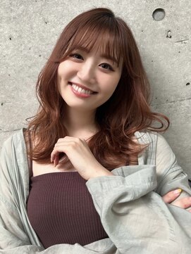 バズ ビー(BUZZ Bee) レイヤーミディ×ワインレッドブラウン