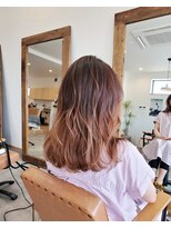 ヨハク(yohak)&nbsp;グラデーションカラー×アッシュベージュ