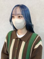 ブローフィー(Blowfy)&nbsp;【 Blowfy 】ブルーカラー 青髪 スーパーロング