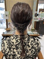 バブ バイネオリーブ(Bab by neolive)&nbsp;タイトローポニー☆ニュアンスアレンジ　お呼ばれヘアセット