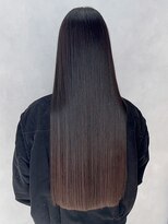 アイティー バイ アルバム 中野店(IT by ALBUM)&nbsp;髪質改善カラー_斜めバンググレージュカラー_ba444812