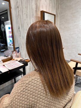 エヌアンドエー 杉戸高野台店(N&A) サラ艶ロング髪質改善カラー/縮毛矯正うる艶ストレート#1