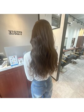 エイト 熊谷店(EIGHT) お客様スタイル_デザインカラー　ミディアム