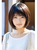 ナチュラル×ショートレイヤースタイル