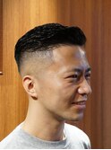 アイロンパーマ　理容室　バーバー　Barber　刈り上げパーマ