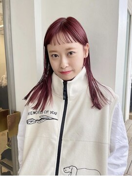 シキ 渋谷(siki) ハイトーン/ブリーチ/レイヤーカット/シアーカラー/渋谷/原宿