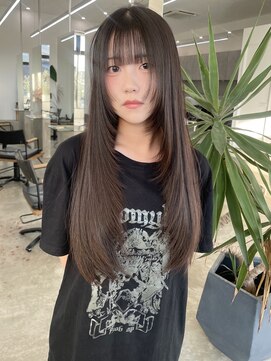 エートル 西金沢(etre) 10代20代韓国ブリーチハイトーンデザインカラーレイヤーカット