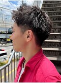 スパイキーショート アップバングショート ベリーショート 眉毛