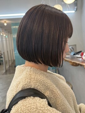 ロミー 本厚木(ROMMY.) 【ROMMY.大木華】ぷつっと可愛いミニボブ/切りっぱなしボブ/