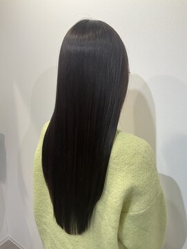 クク(coucou) 髪質改善ストレート×ロングスタイル