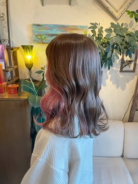 フォーレストガーデン(4-rest garden) ～ピンクインナーカラー～