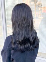 ミーティア バイ クアトロ(Meteor By QUATRO) 韓国風ヘア ブルベカラー ネイビーブルー