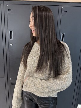 リュストル 町田(LUSTRE) さりげないオシャレ細めハイライト