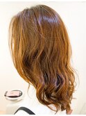 大人可愛いふんわりパーマ♪