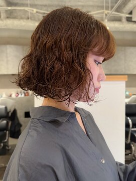 カフ(CAF) CAF 照下 くびれヘア デジタルパーマ 大阪パーマ