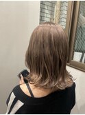 #ミルクティー#カラー#ブリーチ