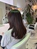 カット＋イルミナカラー（白髪染め）(プチトリートメント込み)