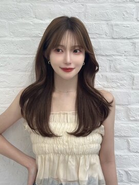 アマトウキョウ アユンチェ(AMA TOKYO×AYUNCHE) 韓国スタイル/ナチュラルくびれへア_くびれ巻き_レイヤーカット