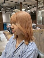 ルート バイ パルタージュ 大宮駅東口店(Root by PaRtage)&nbsp;ボブ/コーラルオレンジ/韓国風