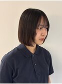 ボブカット &nbsp;顔周りレイヤー