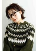 前髪顔まわりカット/外ハネボブ/丸みボブ/ショートボブ