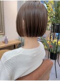 髪質改善/大人ガーリー/似合わせカット/ショートボブ前髪/仙台