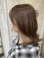 銀座ラボ 千葉店(LA BO)&nbsp;インナーカラー　　ミルクティー