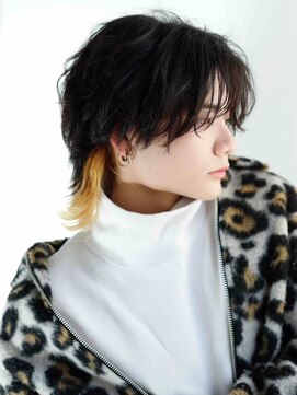 ロッソ ヘアアンドスパ 北千住店(Rosso Hair&SPA) ウルフ風レイヤー×インナーカラー【北千住】